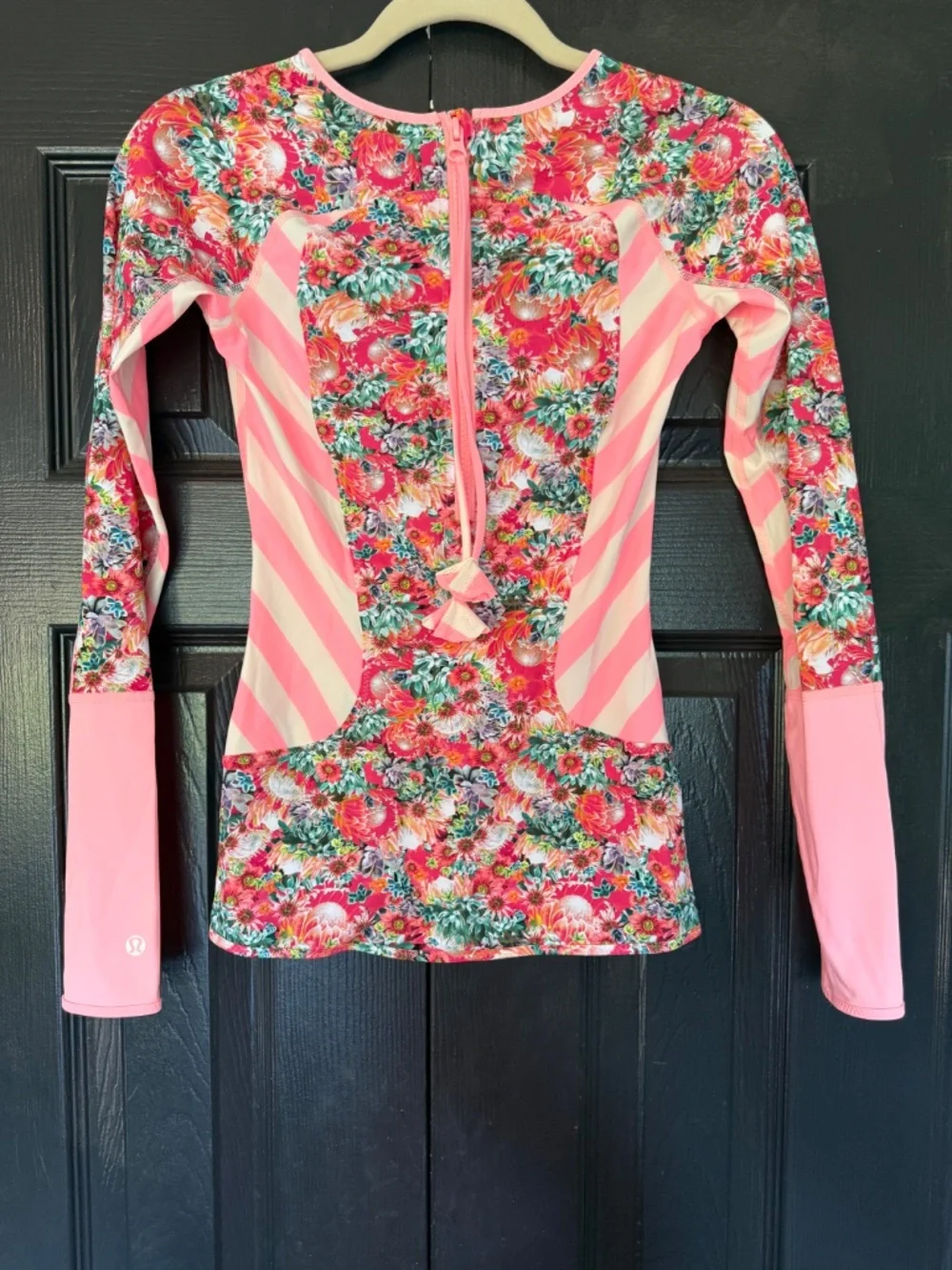 Lululemon Shanti Surf Rash Guard 6 *no size tag